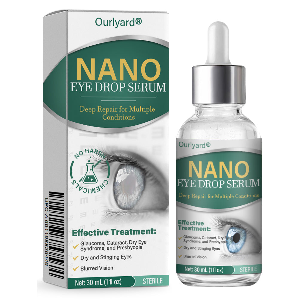 👩‍⚕️Ourlyard® Nano Eye Drops Serum ✅Одобрен от FDA (Подходящ за пресбиопия, синдром на сухото око, глаукома и катаракта) 👀
