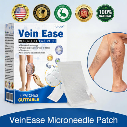 👨‍⚕️🔥GFOUK® VeinEase Микроиглен пластир за грижа⚡Незабавно облекчение, дългосрочни резултати