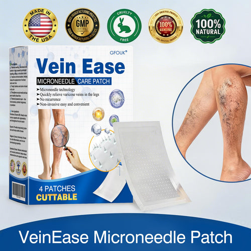 👨‍⚕️🔥GFOUK® VeinEase Микроиглен пластир за грижа⚡Незабавно облекчение, дългосрочни резултати