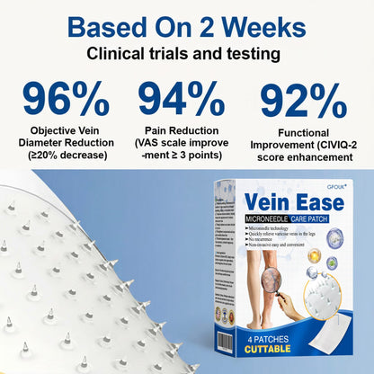 👨‍⚕️🔥GFOUK® VeinEase Микроиглен пластир за грижа⚡Незабавно облекчение, дългосрочни резултати