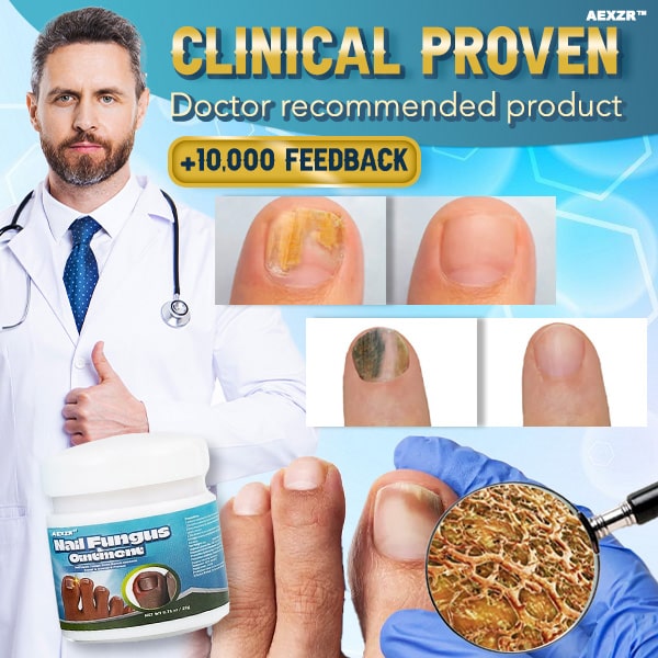 ✨🇬🇧Aexzr™ 5X Бързозаздравяващ мехлем против гъбички по ноктите👨🏼‍⚕️Одобрен от британски дерматолог